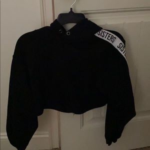 James Charles Cropped Sisters Hoodie